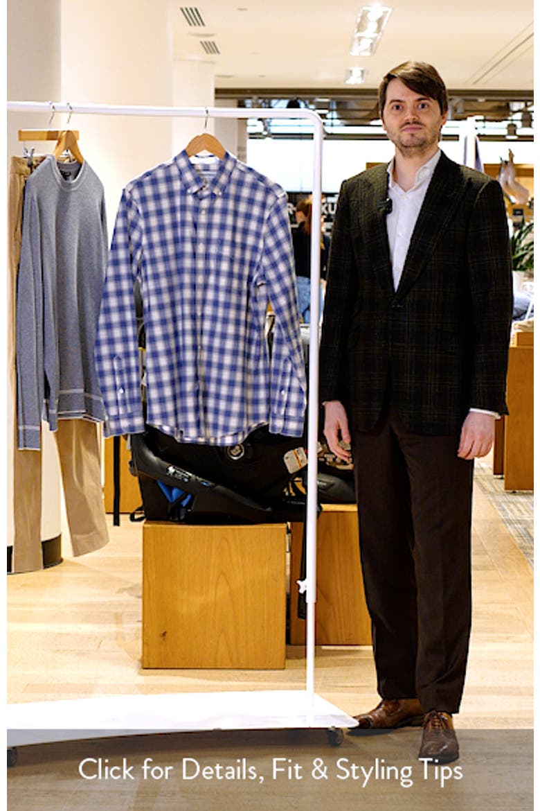 Alex Check Button-Down Shirt video