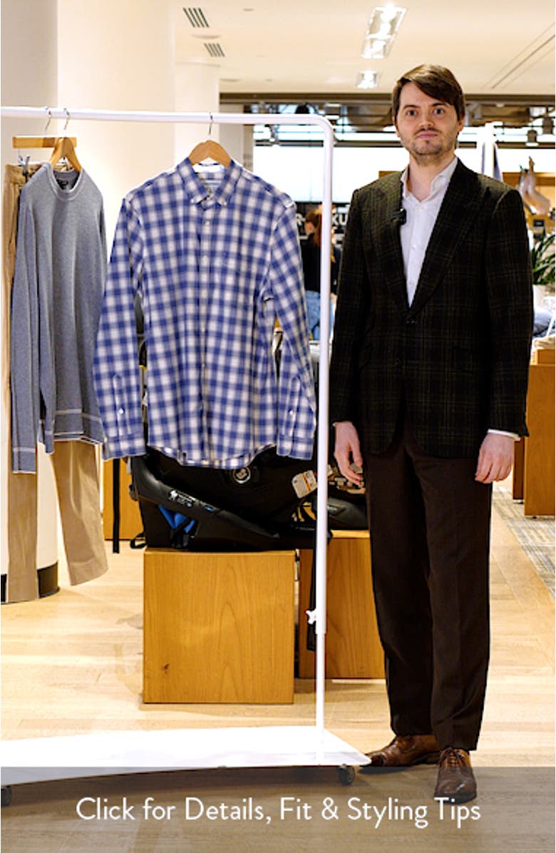 Alex Check Button-Down Shirt, sales video thumbnail