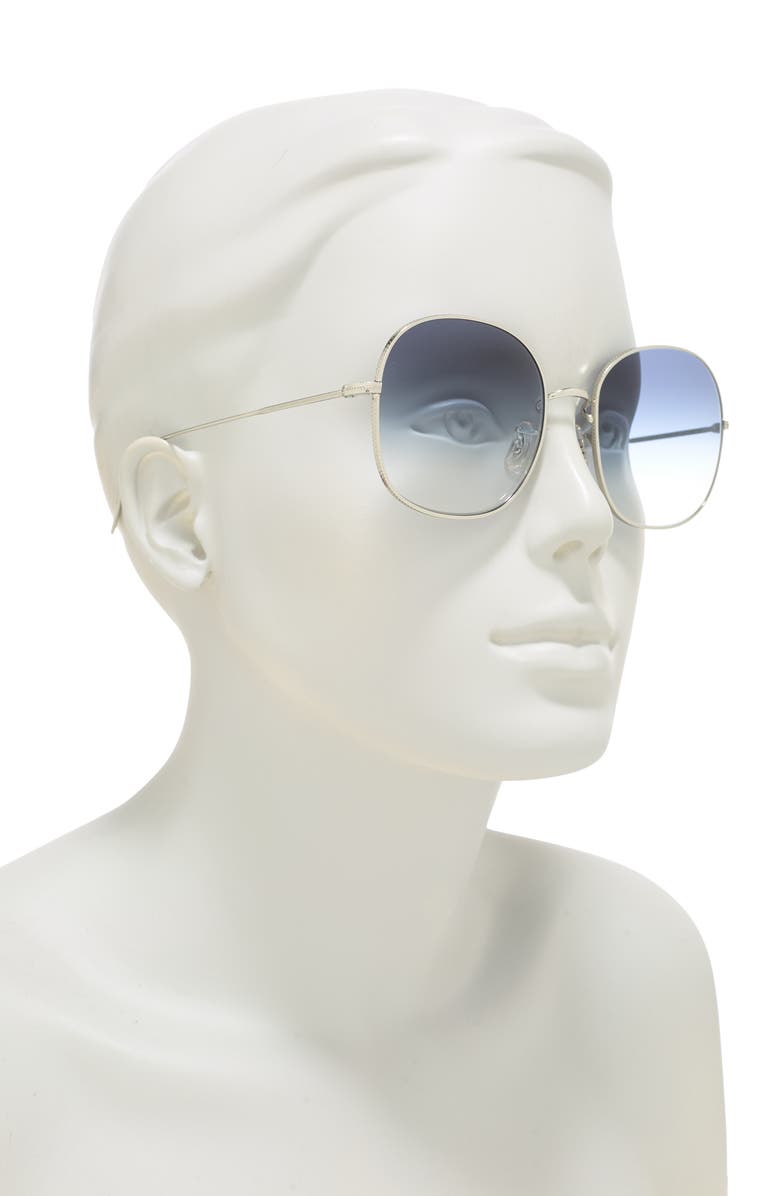 Oliver Peoples Mehrie 57mm Gradient Round Sunglasses, Alternate, color,