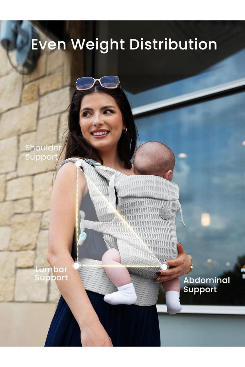 Baby Carrier Newborn to Toddler, Alternate, color, Gray
