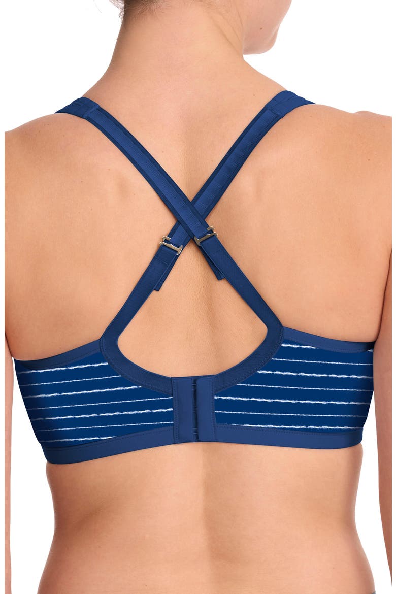 Yogi Convertible Sports Bra, Alternate, color, Shibori Print