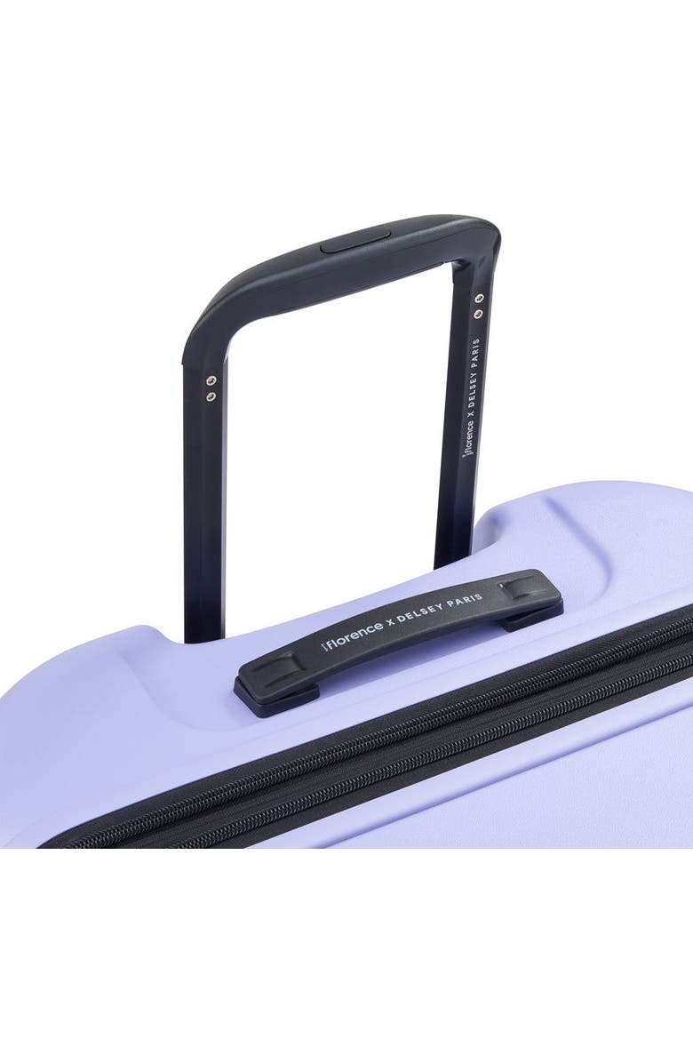 Florence by Mills X Delsey Paris Catch Flights Expandable 24" Medium Spinner, Alternate, color, Lavender