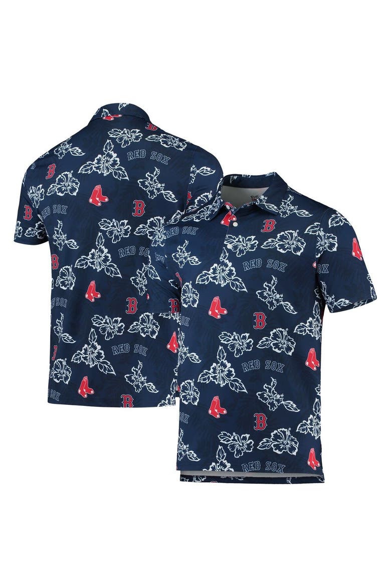 Men's Reyn Spooner Navy Boston Red Sox Performance Polo, Main, color, Navy