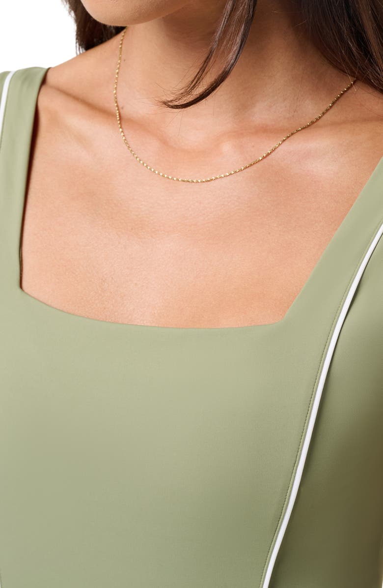 TravisMathew Moveknit Sleeveless Dress, Alternate, color, Oil Green