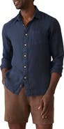 Faherty Laguna Linen Button-Up Shirt