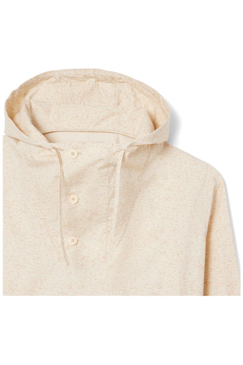 Water Repellent Cotton Anorak, Alternate, color, NATUREL CLAIR