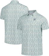 AHEAD Men's Ahead  Light Blue WM Phoenix Open Taos Polo