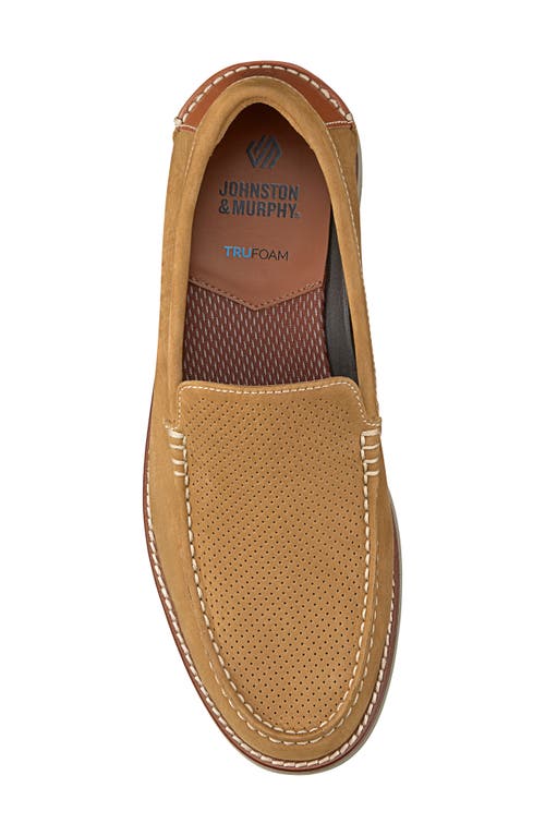Johnston & Murphy Men's Lyles Venetian Loafers In Snuff Nubuck