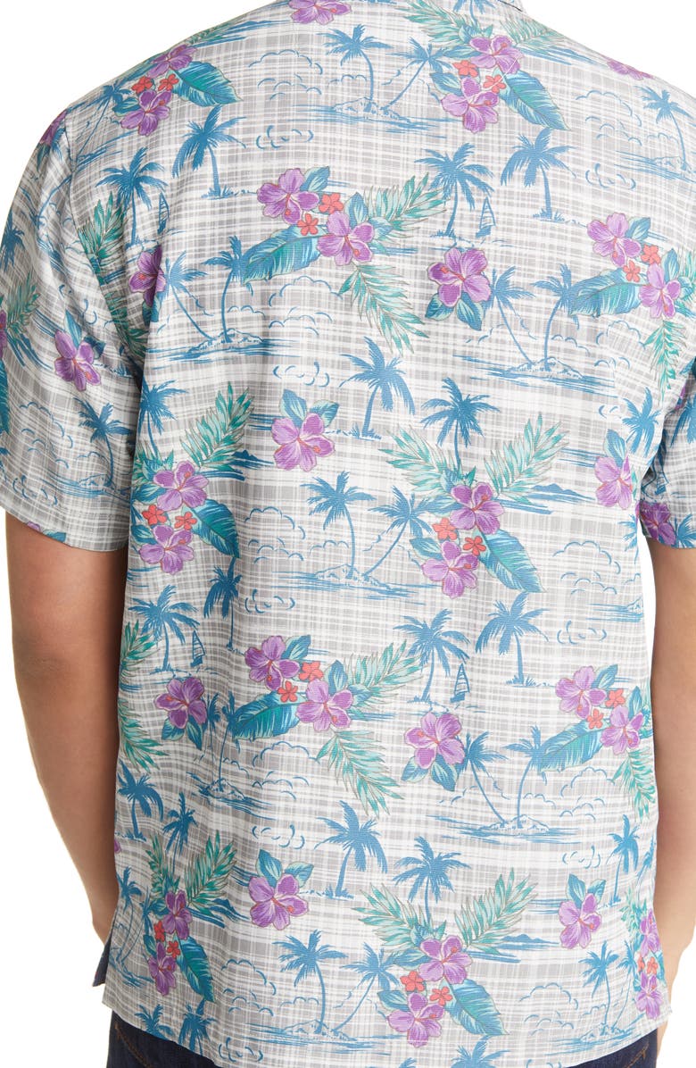 Tommy Bahama Coconut Point Balboa Island Short Sleeve Button-Up Shirt, Alternate, color,