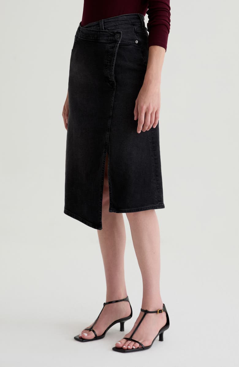 AG Bruna Denim Skirt, Alternate, color, Nebula