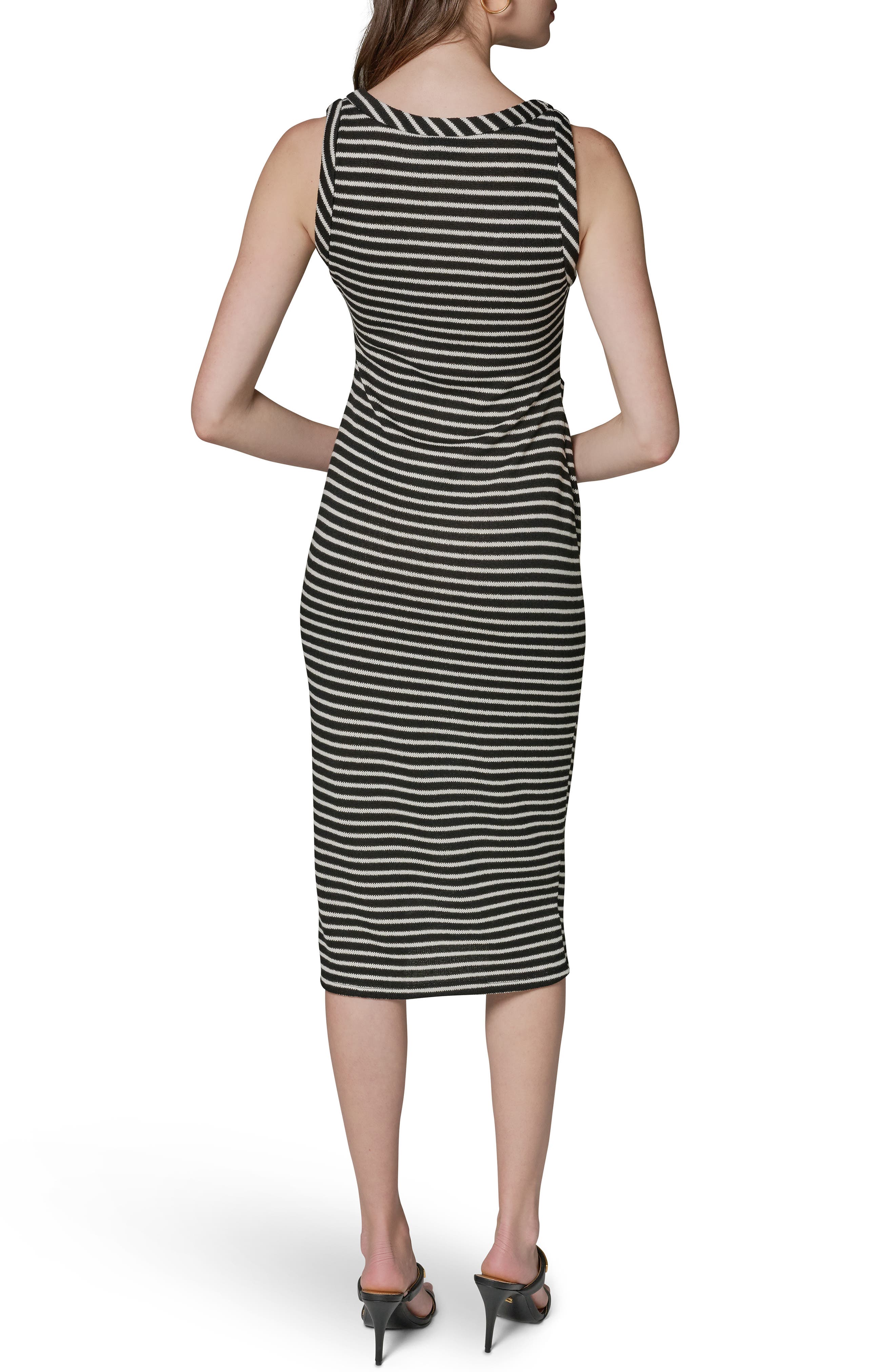 Sleeveless Body-Con Midi Dress - image 2