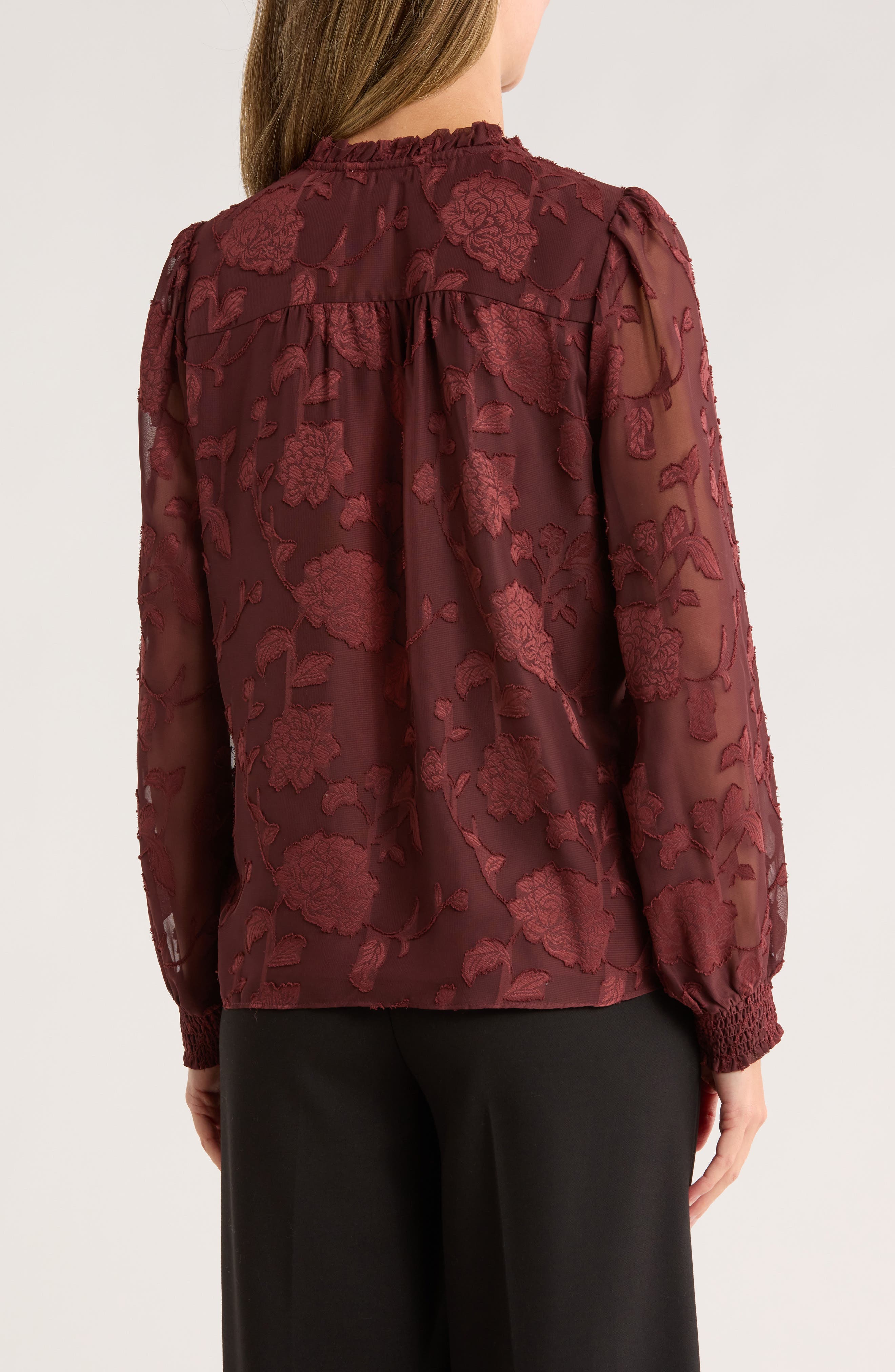 Romantic Ruffle Button-Up Shirt - image 4