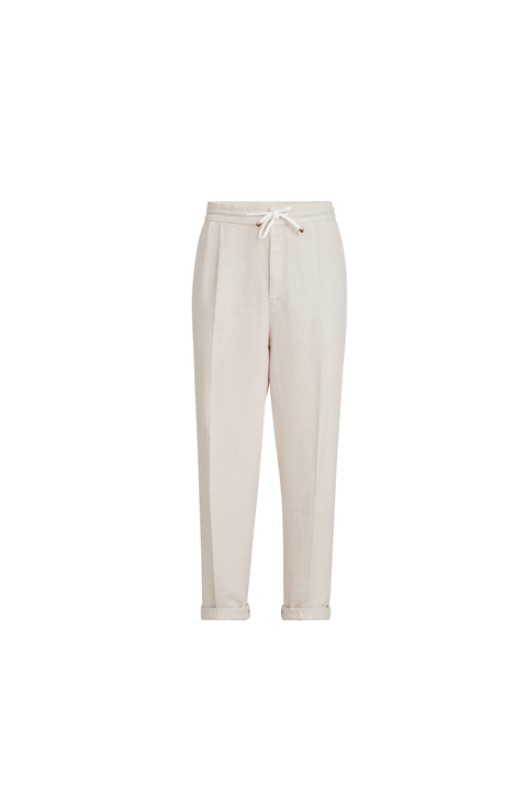 Trousers with drawstring