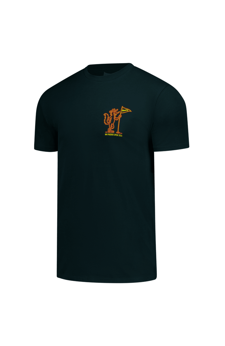 Breezy Golf Men's Breezy Golf Black WM Phoenix Open People's Open 24/7 T-Shirt, Alternate, color, Black