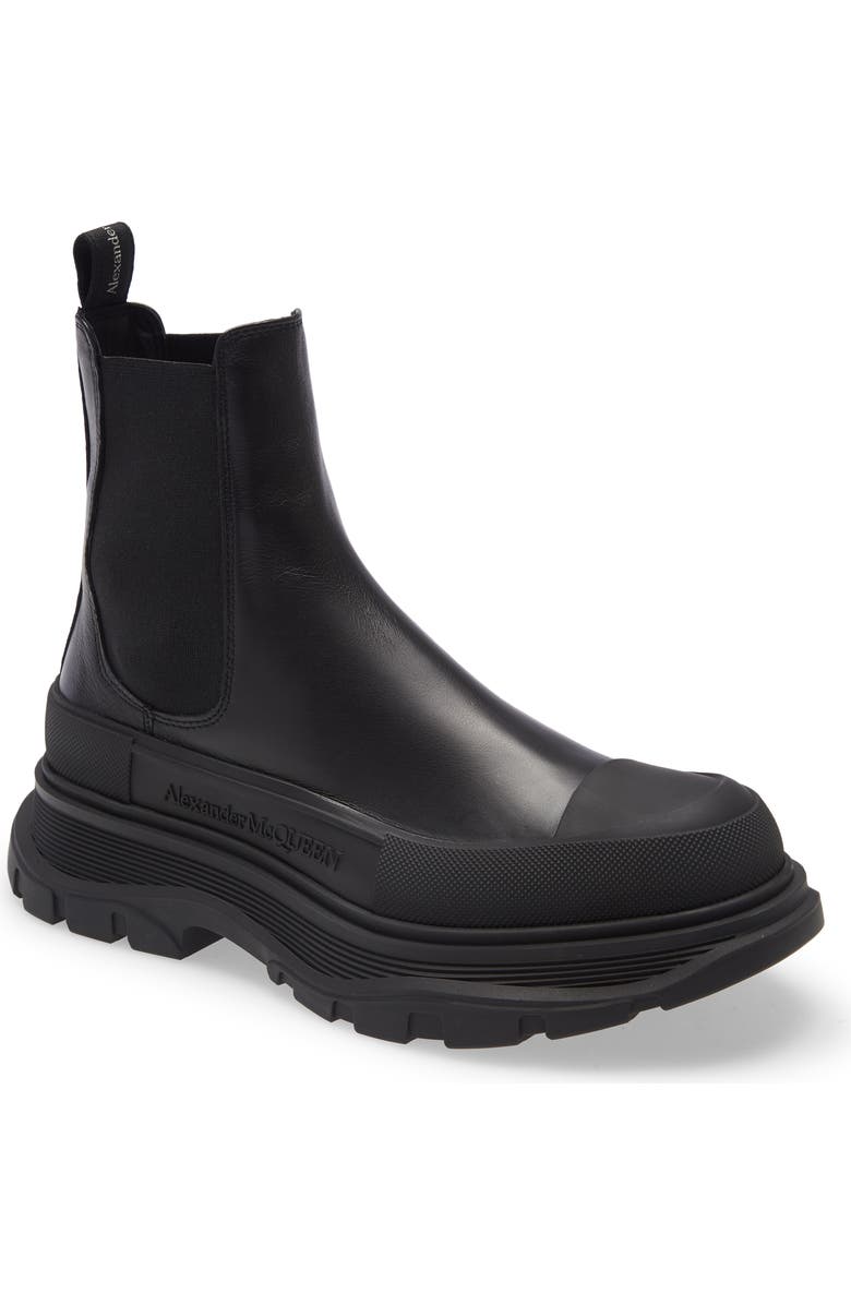 McQueen Alexander McQueen Tread Slick Chelsea Boot, Main, color,