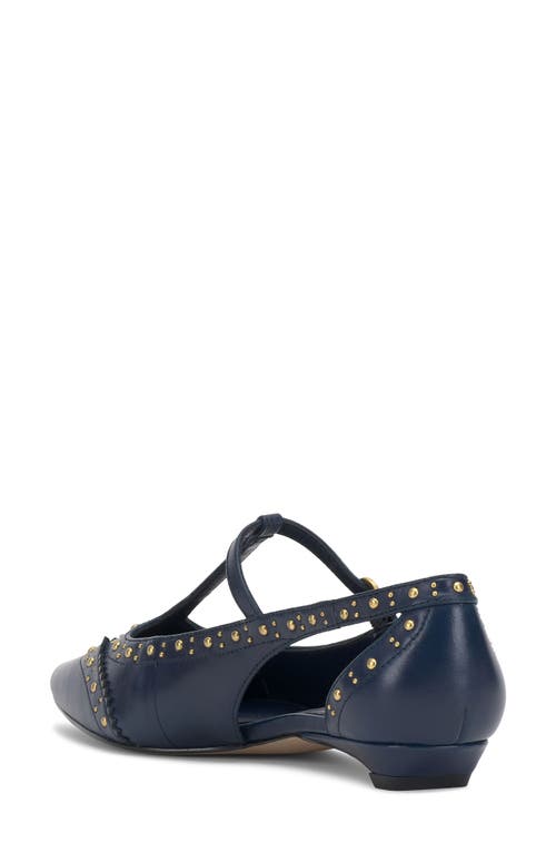 Vince Camuto Valkie Pointed Toe Flat In Blue