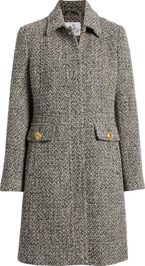 Sam Edelman Single Breasted Tweed Coat | Nordstrom Sam Edelman Single Breasted Tweed Coat | Nordstrom