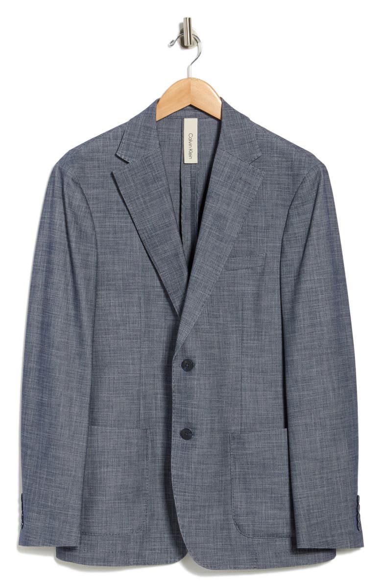 Calvin Klein Two Button Notch Lapel Sportcoat, Main, color,