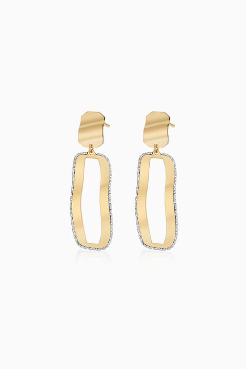 14K Gold Bellissima Drop Earrings