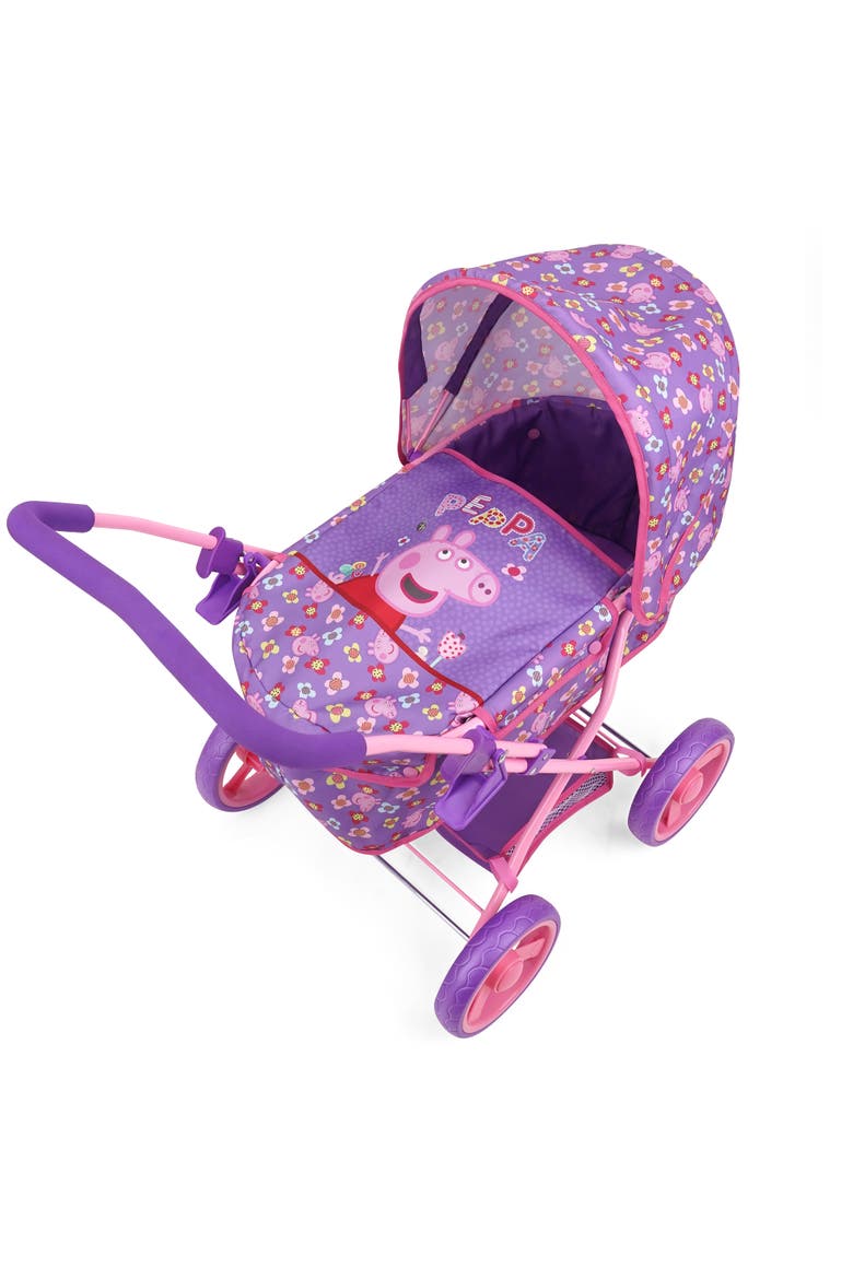 Doll Deluxe Pram & Bag, Alternate, color, Multicolored