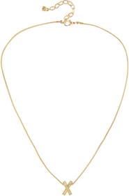 Susan Caplan 1990s Vintage Nina Ricci Criss-Cross Necklace