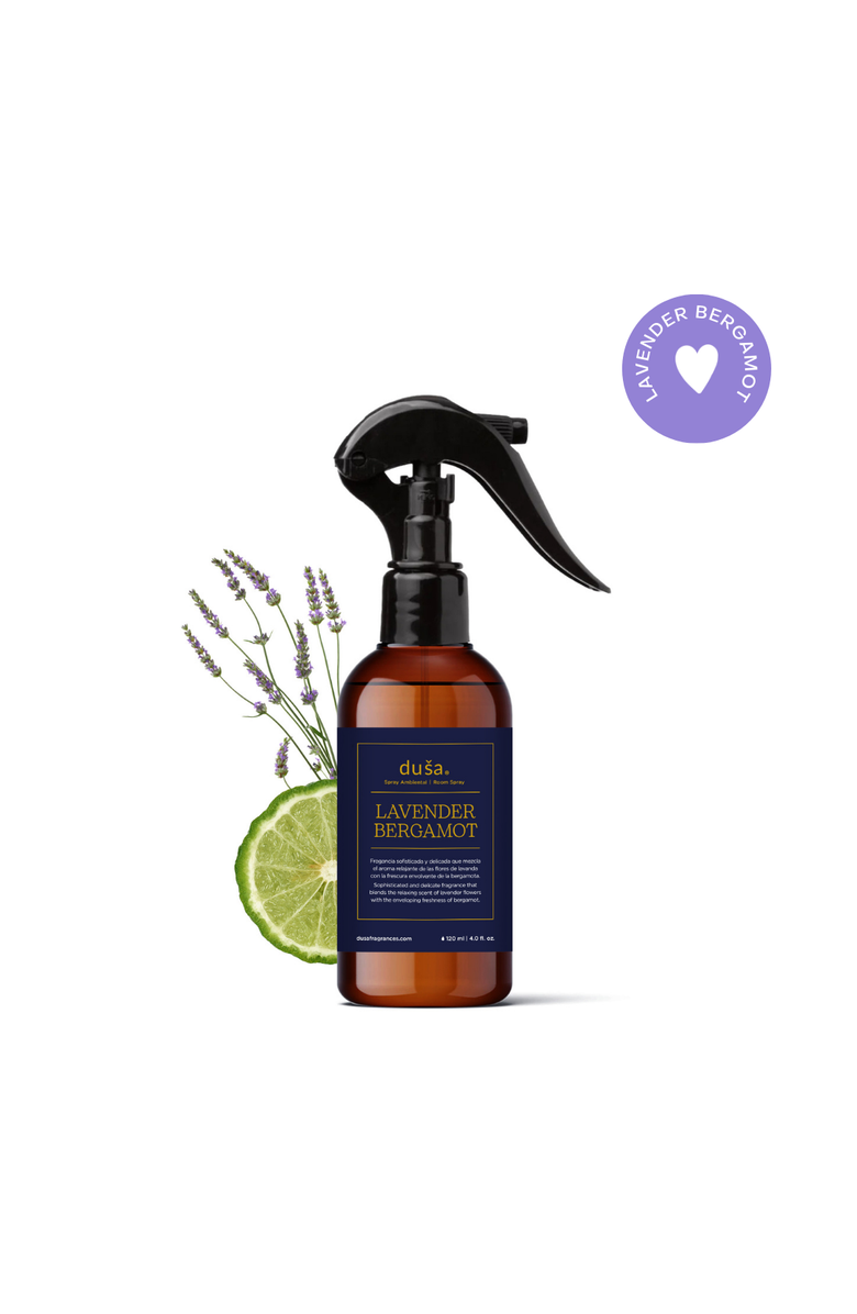 Dusa Fragrances Lavender I Bergamot - 4 Fl Oz  Room & Linen Spray, Main, color, Lavender