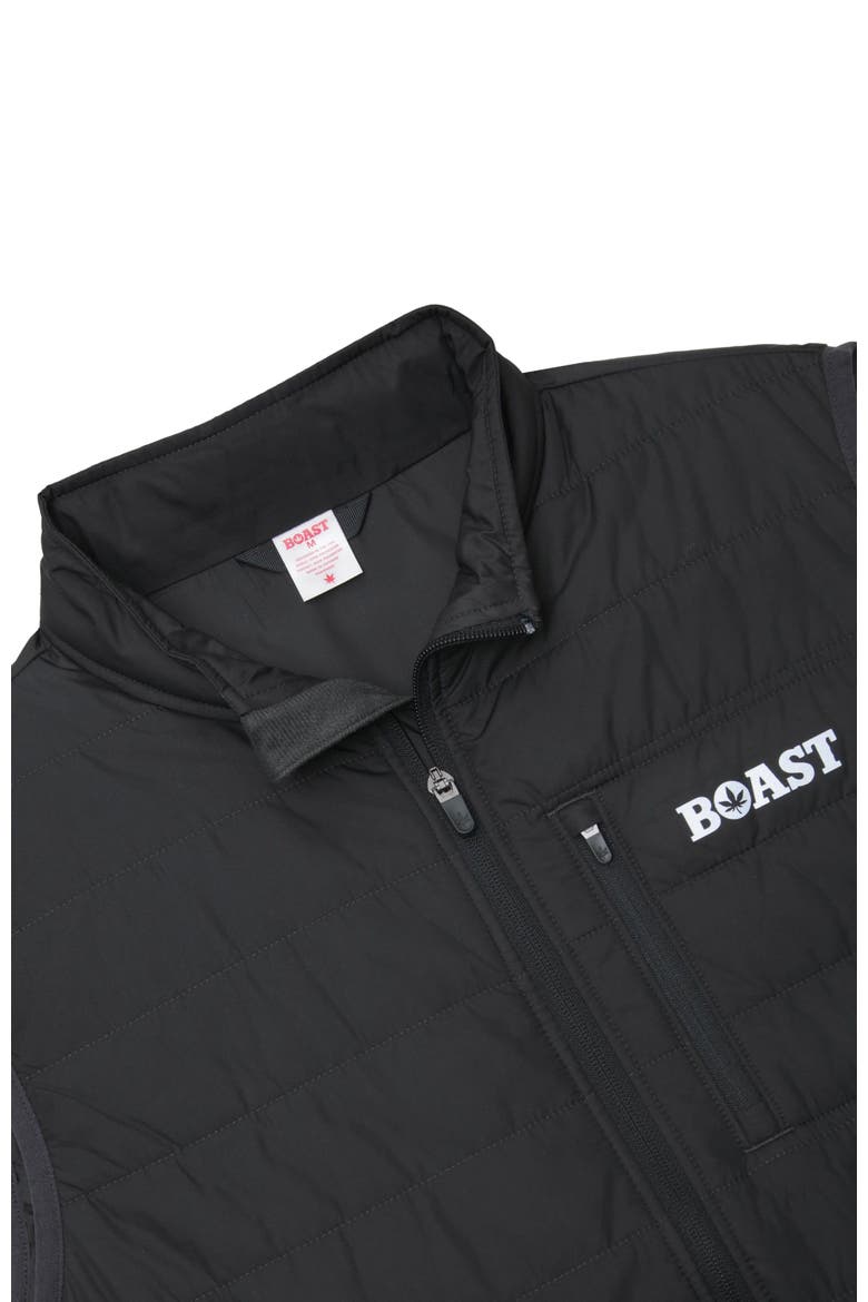Lightweight Quilted Vest 2.0, Alternate, color, Black