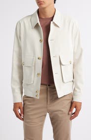 Reiss Barry Cotton Blend Jacket