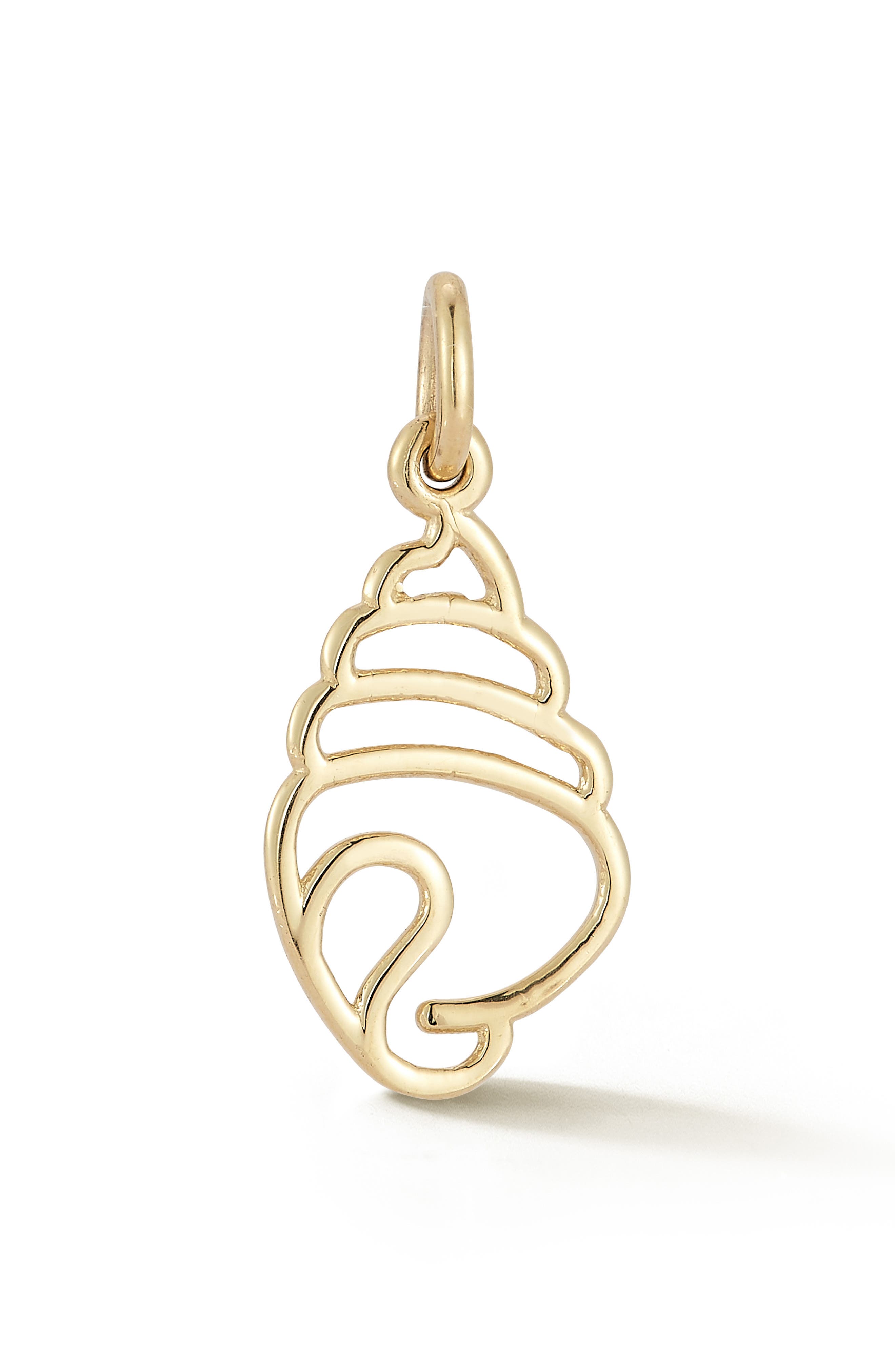 Ember Fine Jewelry 14K Gold Shell Charm