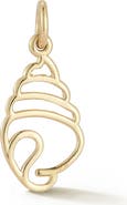Ember Fine Jewelry 14K Gold Shell Charm