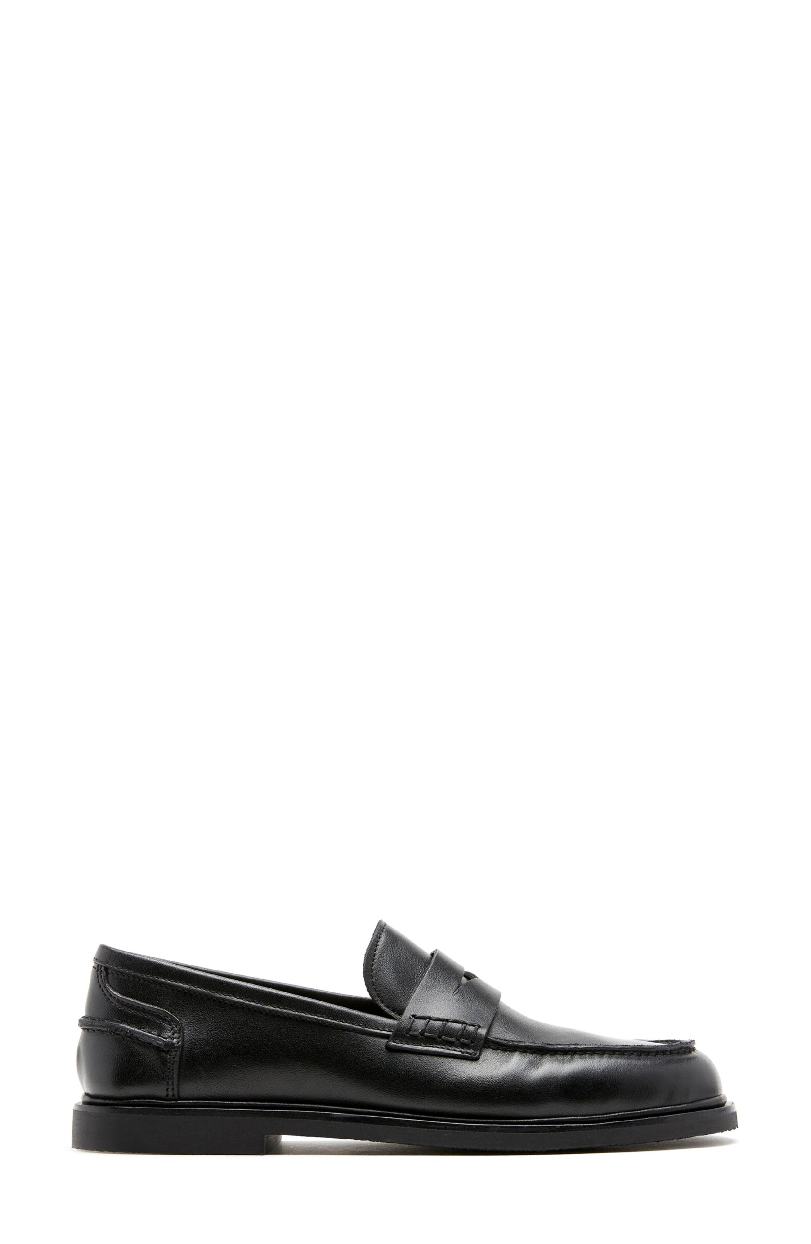 Magnet City Dry™ Waterproof Penny Loafer, Alternate, color, BLACK LEATHER