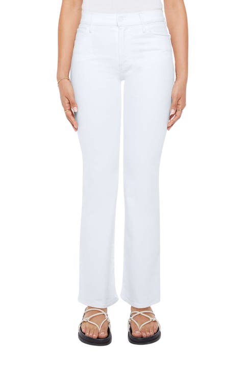 Lil Kick It High Waist Straight Leg Jeans (Totally Innocent) (Petite)