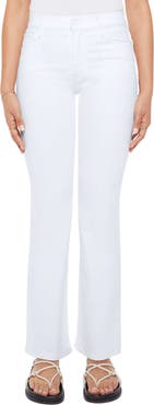MOTHER Lil Kick It High Waist Straight Leg Jeans