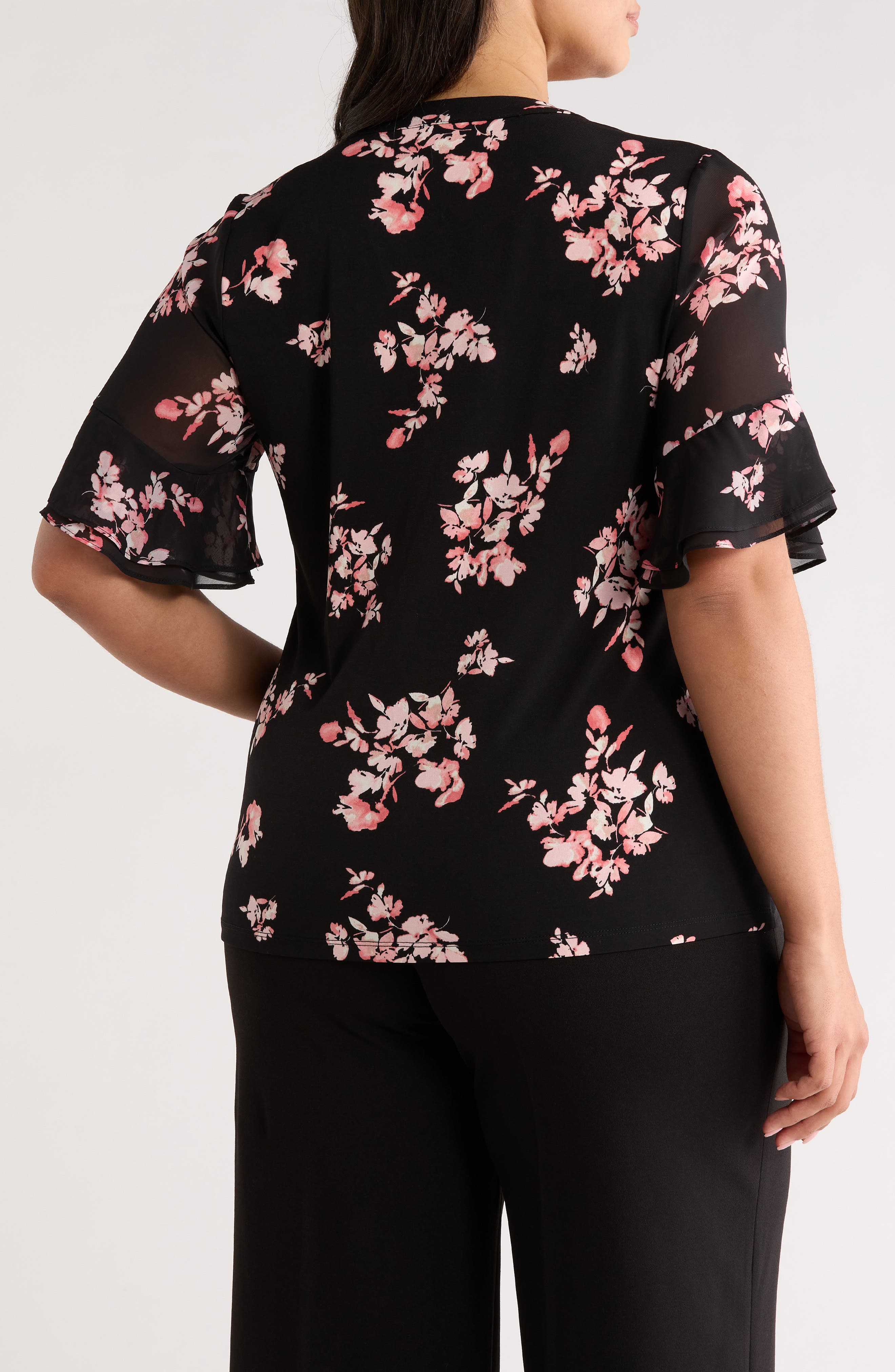 Ruffle Sleeve Top - image 2