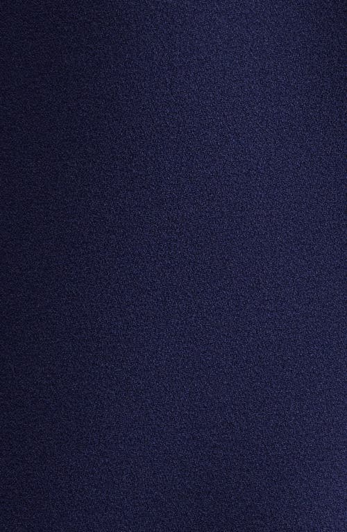 Tahari Asl Notch Neck One-button Jacket In Midnight Navy