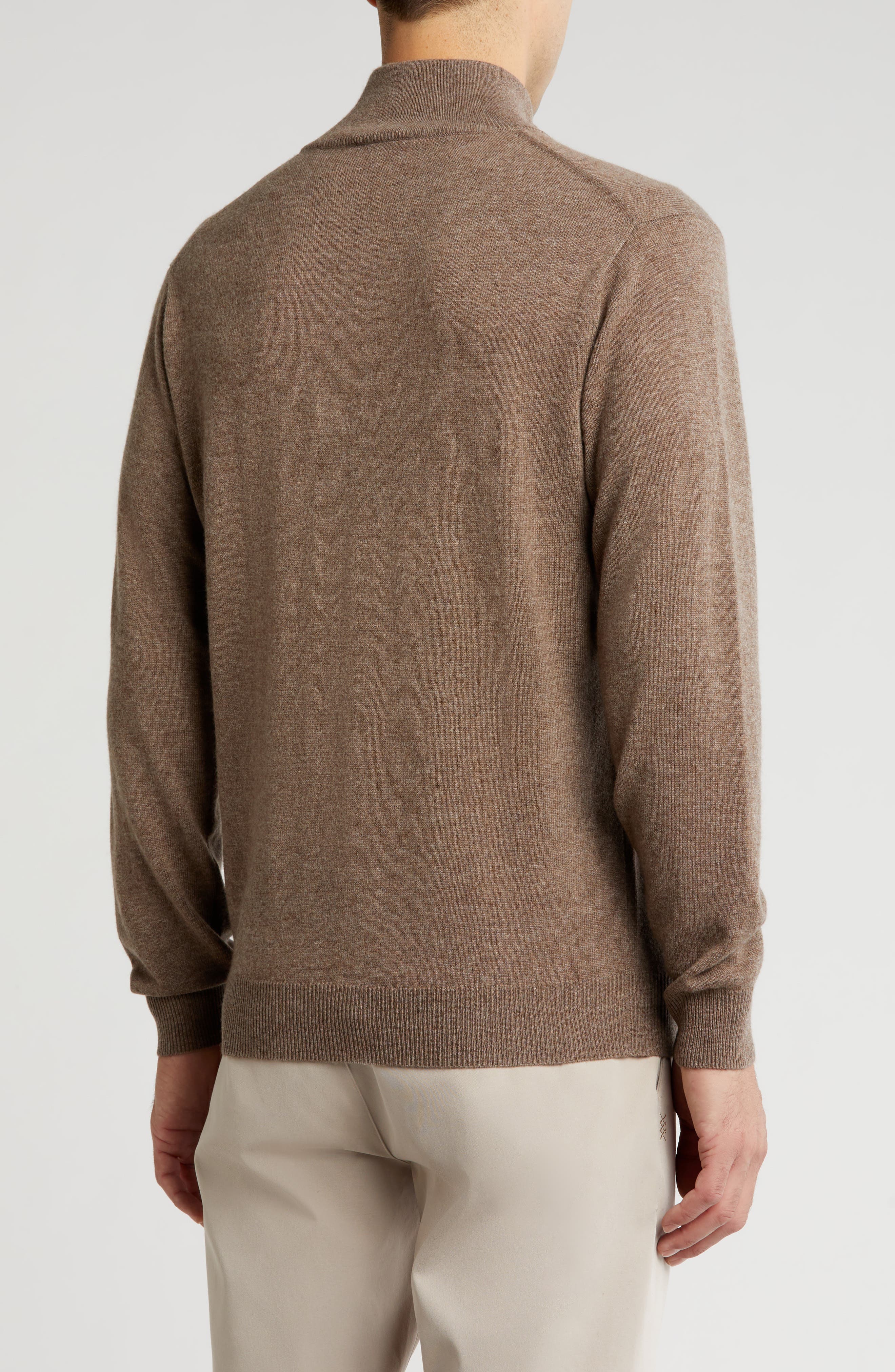 Cashmere Merino Half-Zip Sweater - image 2