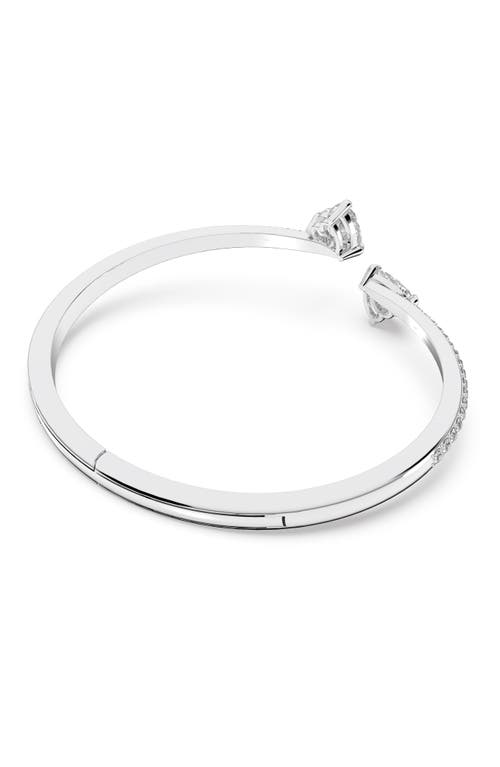 Swarovski Mesmera Attract Crystal Heart Bangle Bracelet