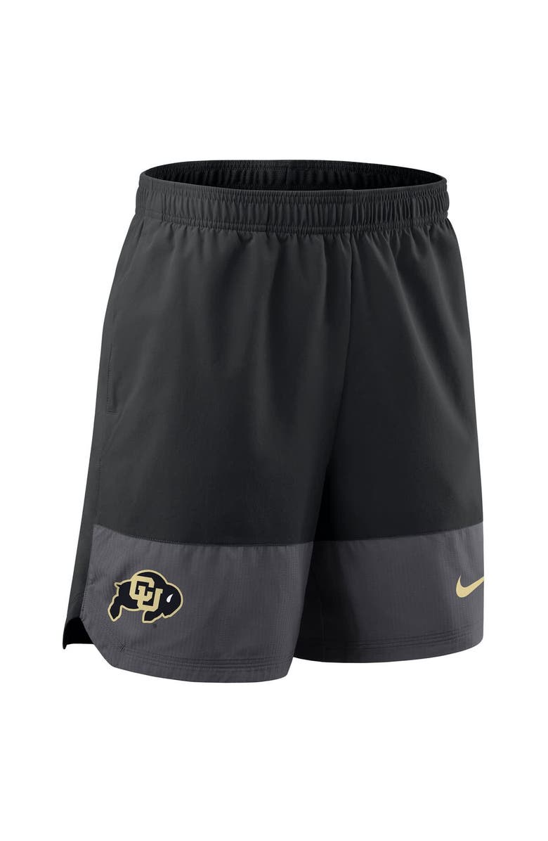 Nike Men's Nike Black Colorado Buffaloes 2025 Sideline Performance Shorts, Alternate, color, Black