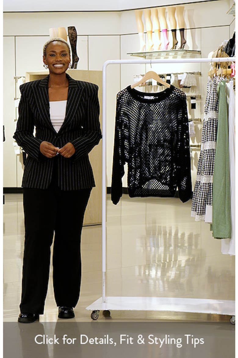 Open Stitch Sweater video
