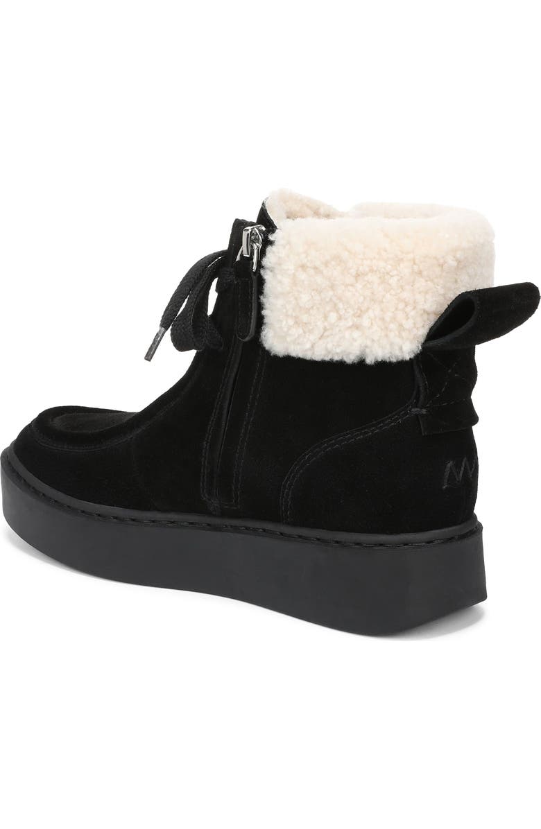 Favorite Daughter Sunny Genuine Shearling Lined Platform Bootie, Alternate, color, Black