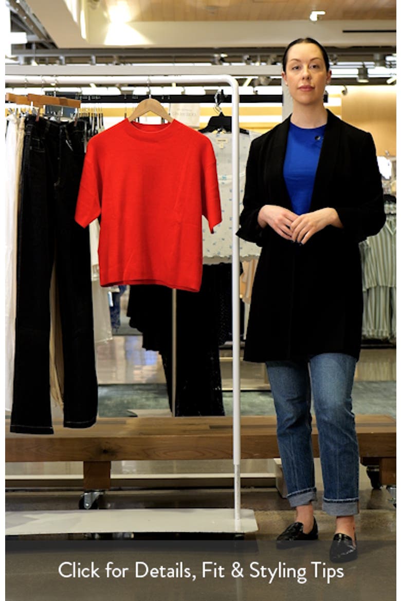 Oversize Short Sleeve Sweater video