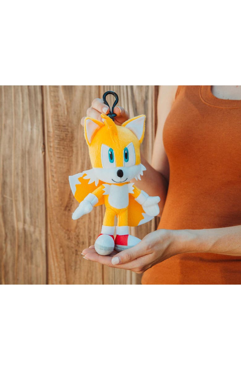 Toynk Sonic the Hedgehog 8-Inch Character Plush Toy | Tails, Alternate, color, Yellow