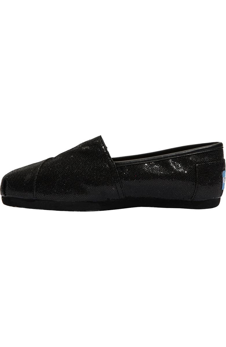 TOMS 'Classic - Glitter' Slip-On, Alternate, color,