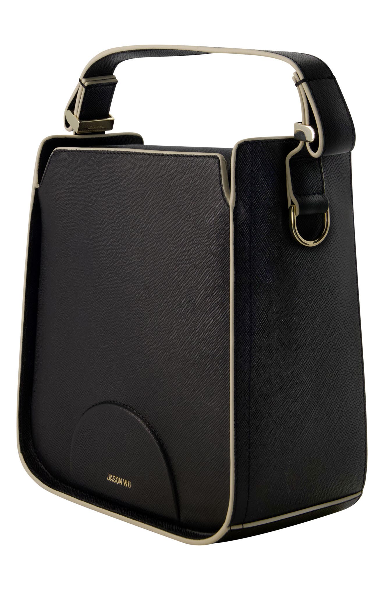 Convertible Shoulder Bag, Alternate, color, BLACK