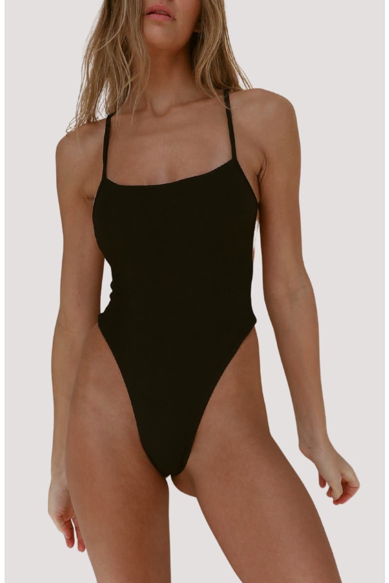 Tahlia One-Piece Swimsuit, Main, color, STONE RIPPLE