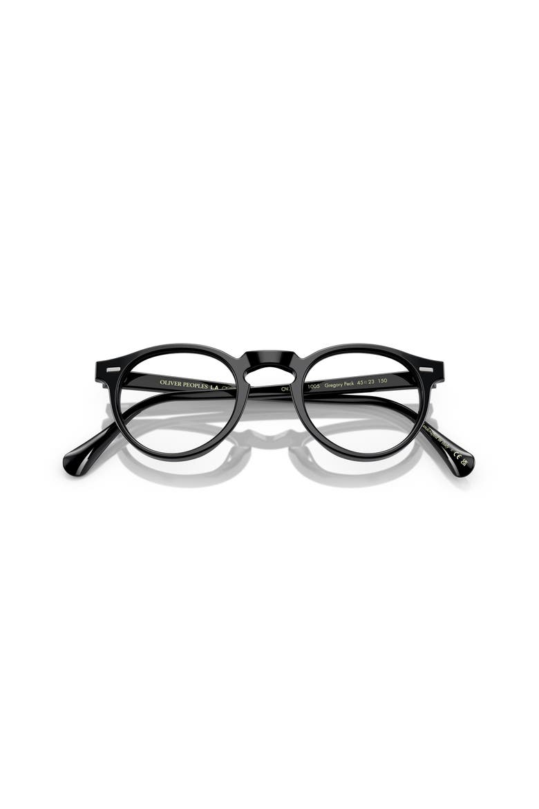 GREGORY PECK 47MM OPTICAL, Alternate, color, BLACK