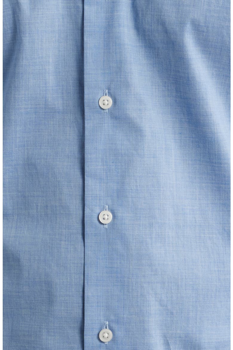 Brighton Perfect Poplin Button-Up Shirt, Alternate, color, COTTAGE BLUE