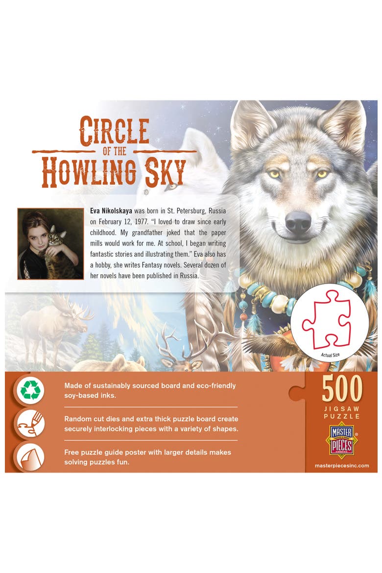 Circle of the Howling Sky 500pc Puzzle, Alternate, color, Multicolor