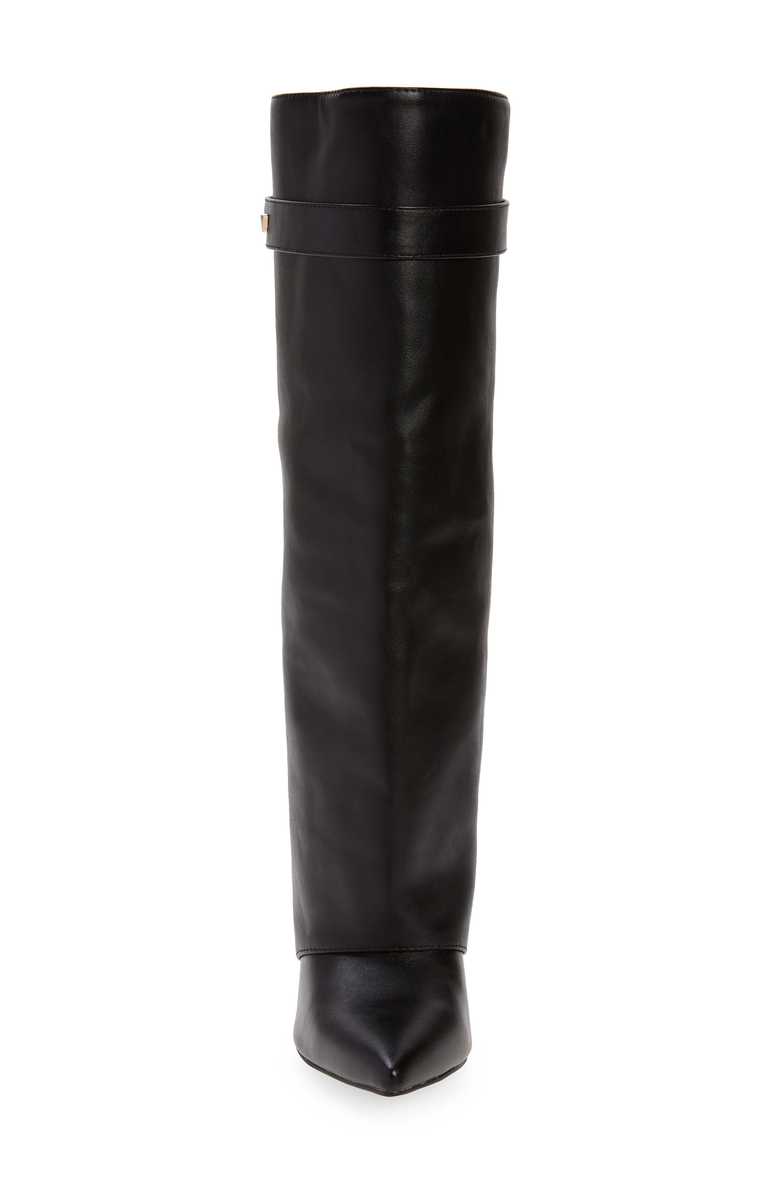 AZALEA WANG Melina Pointy Toe Boot, Alternate, color, 