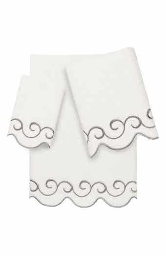 Simplicity Scallop 3-Piece Towel Set